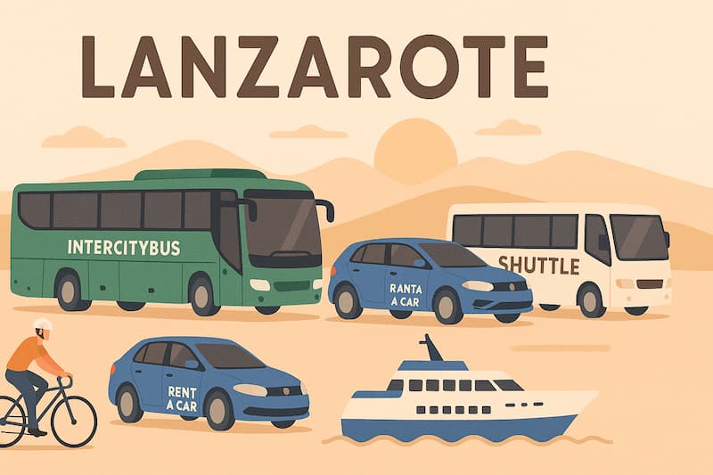 How to get around Lanzarote